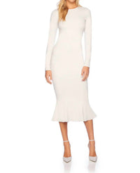 Susana Monaco - Crew Trumpet Midi Dress