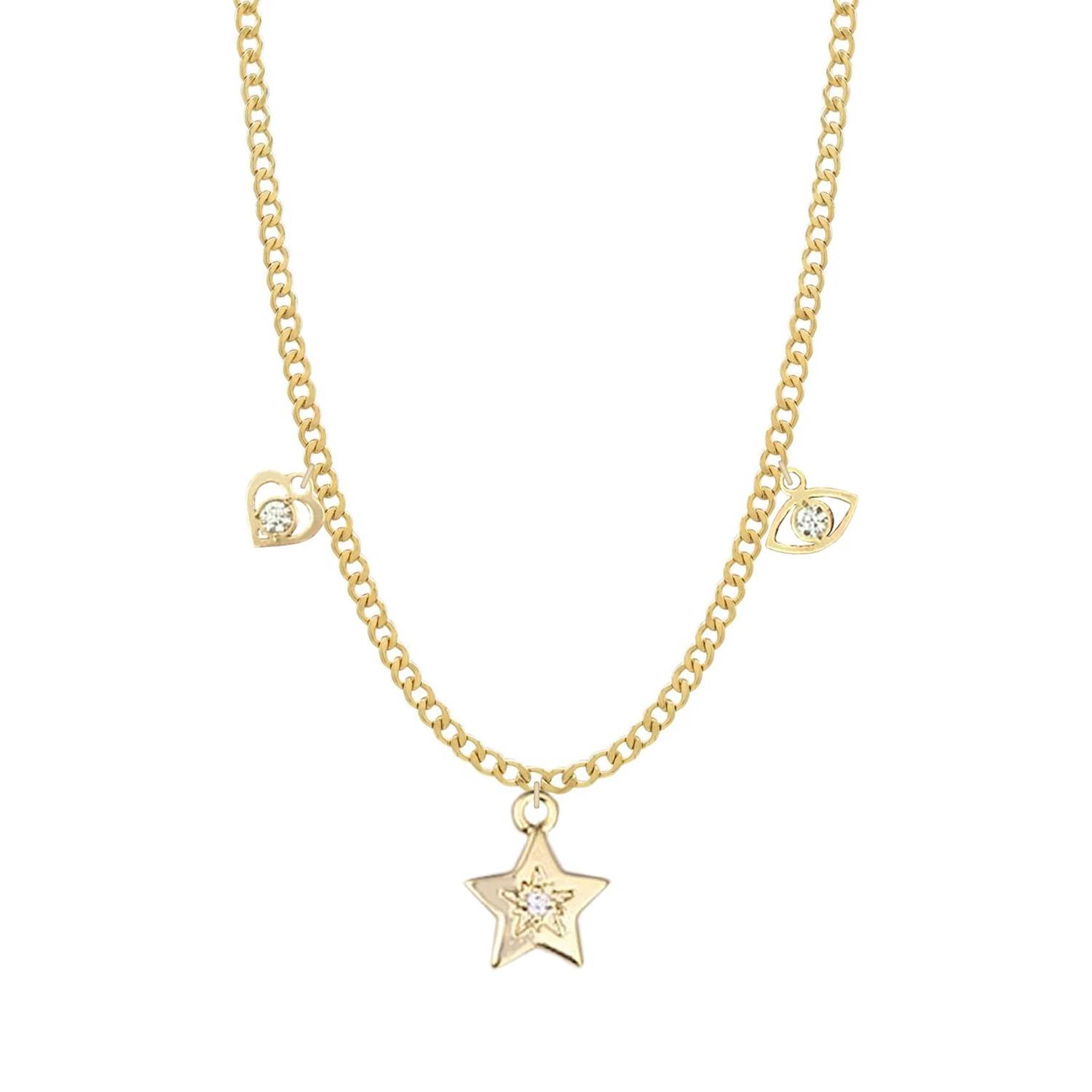 Adriana Pappas - Women's Charming Choker Necklace