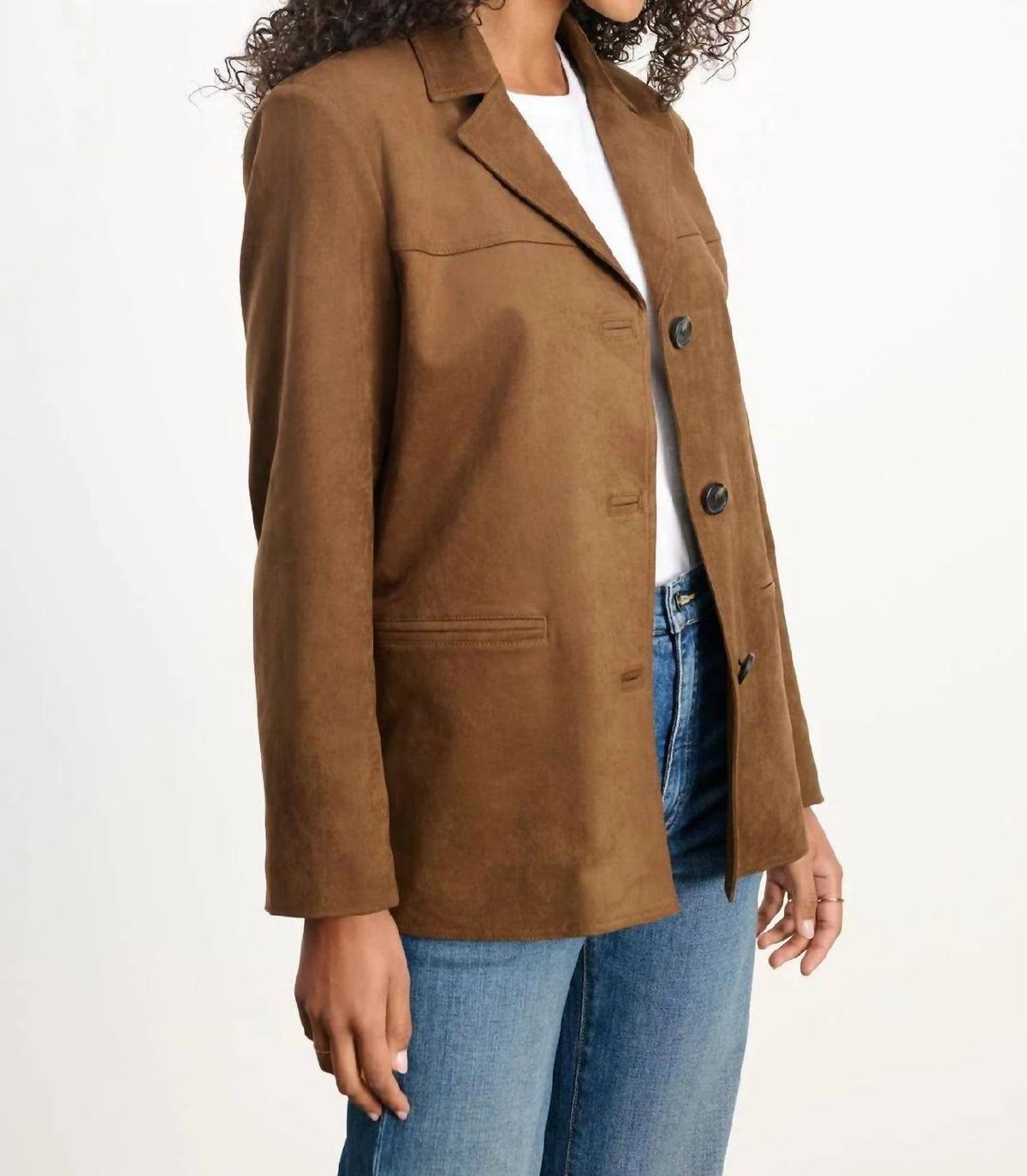 Velvet By Graham & Spencer - Salie Faux Suede Jacket
