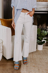 Just Usa - Bethany High Waist Ankle Flare Jeans