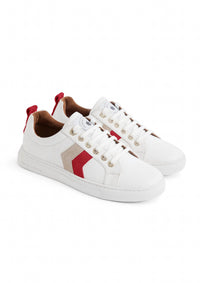 Fairfax & Favor Women's Alexandra Trainer Shoe in cherry stone - women's shoe