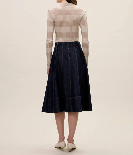 Rebecca Taylor - Sheer Gingham Sweater