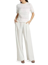 Milly - Smocked Pointelle Top