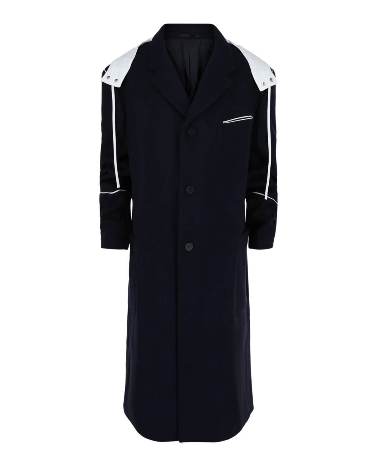 Salvatore Ferragamo - Men's Single-breasted Hooded Coat