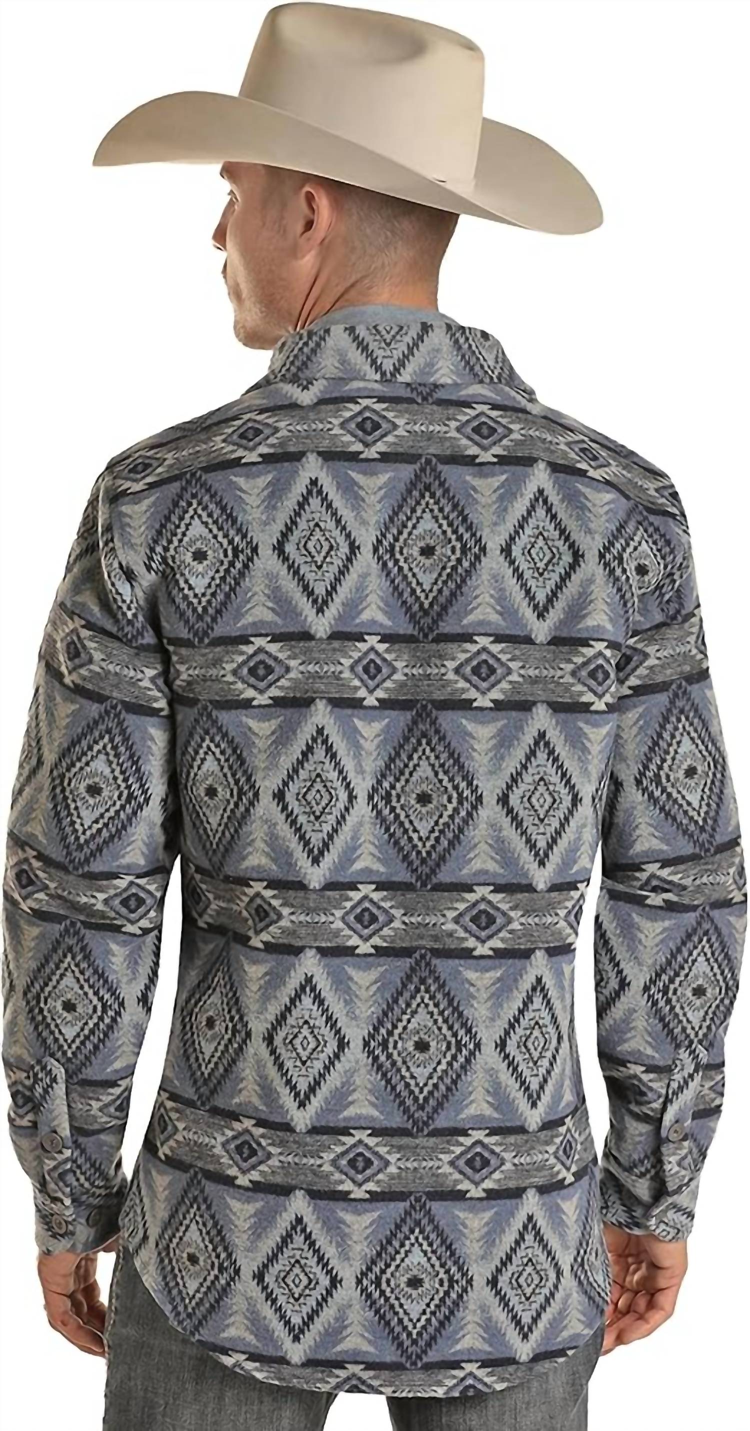 Rock & Roll Denim - Men's Canvas And Wool Coat