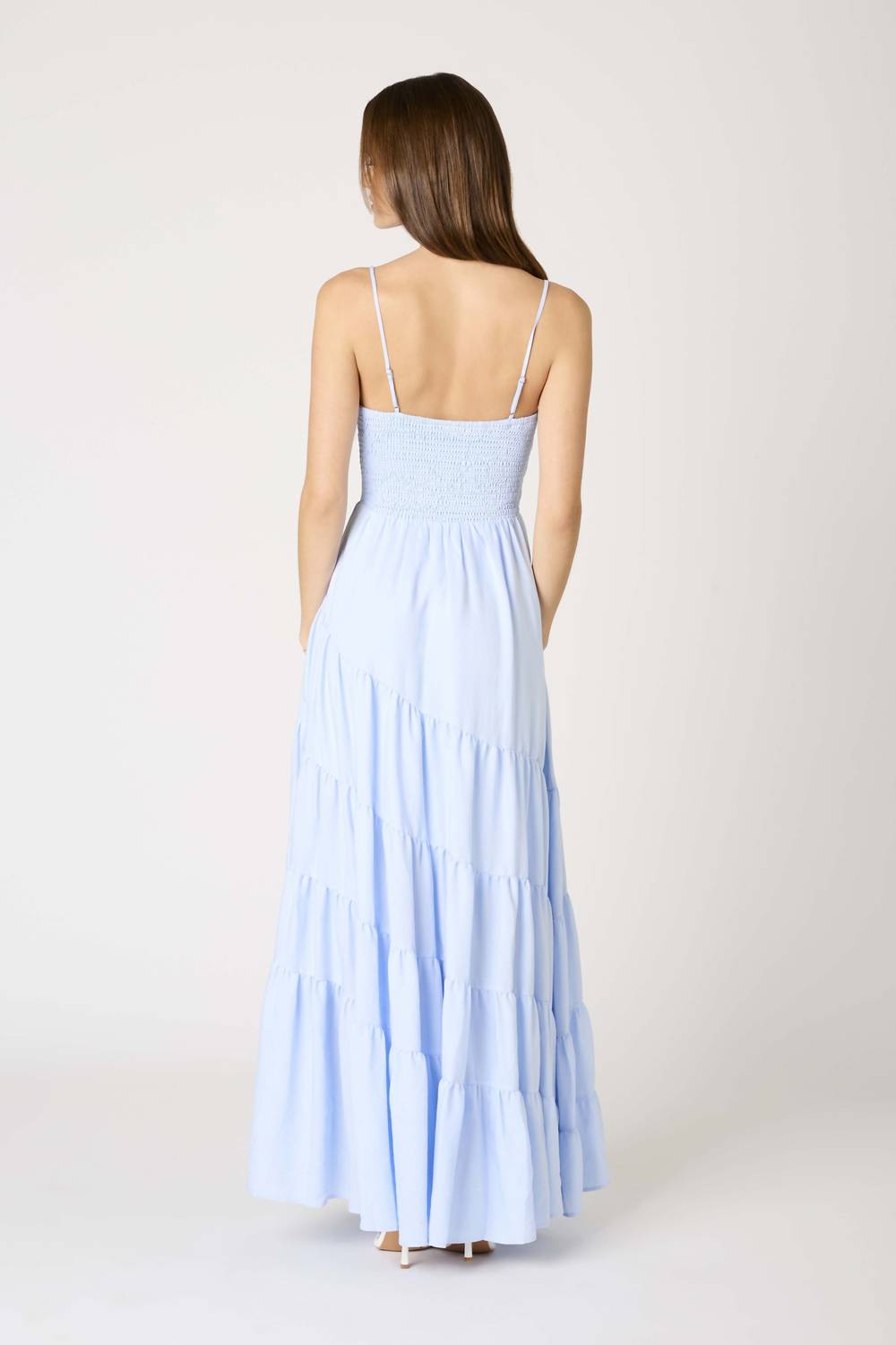Cotton Candy La - Tiered Maxi Dress