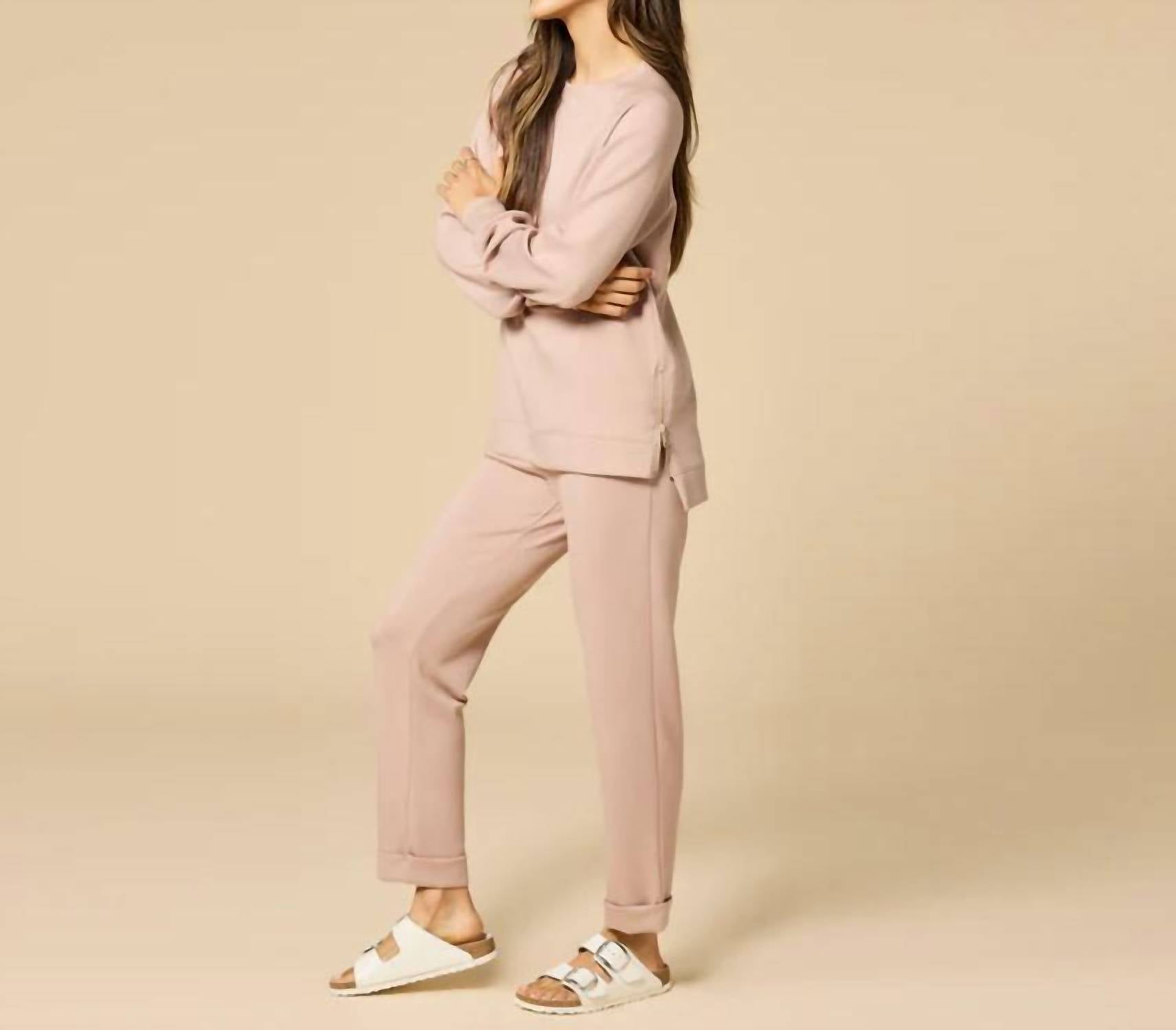 Softies - Dreamtech Crew Zip With Side Zip And Long Pants