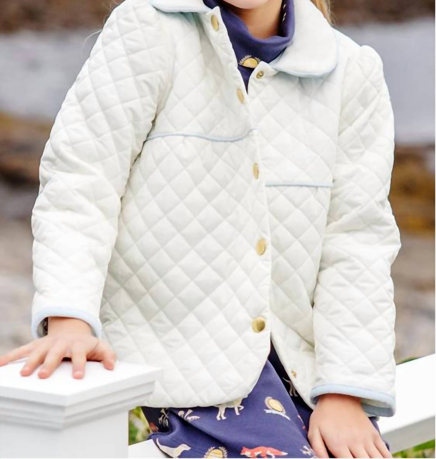 The Beaufort Bonnet Company - Girl's Carlyle Quilted Coat