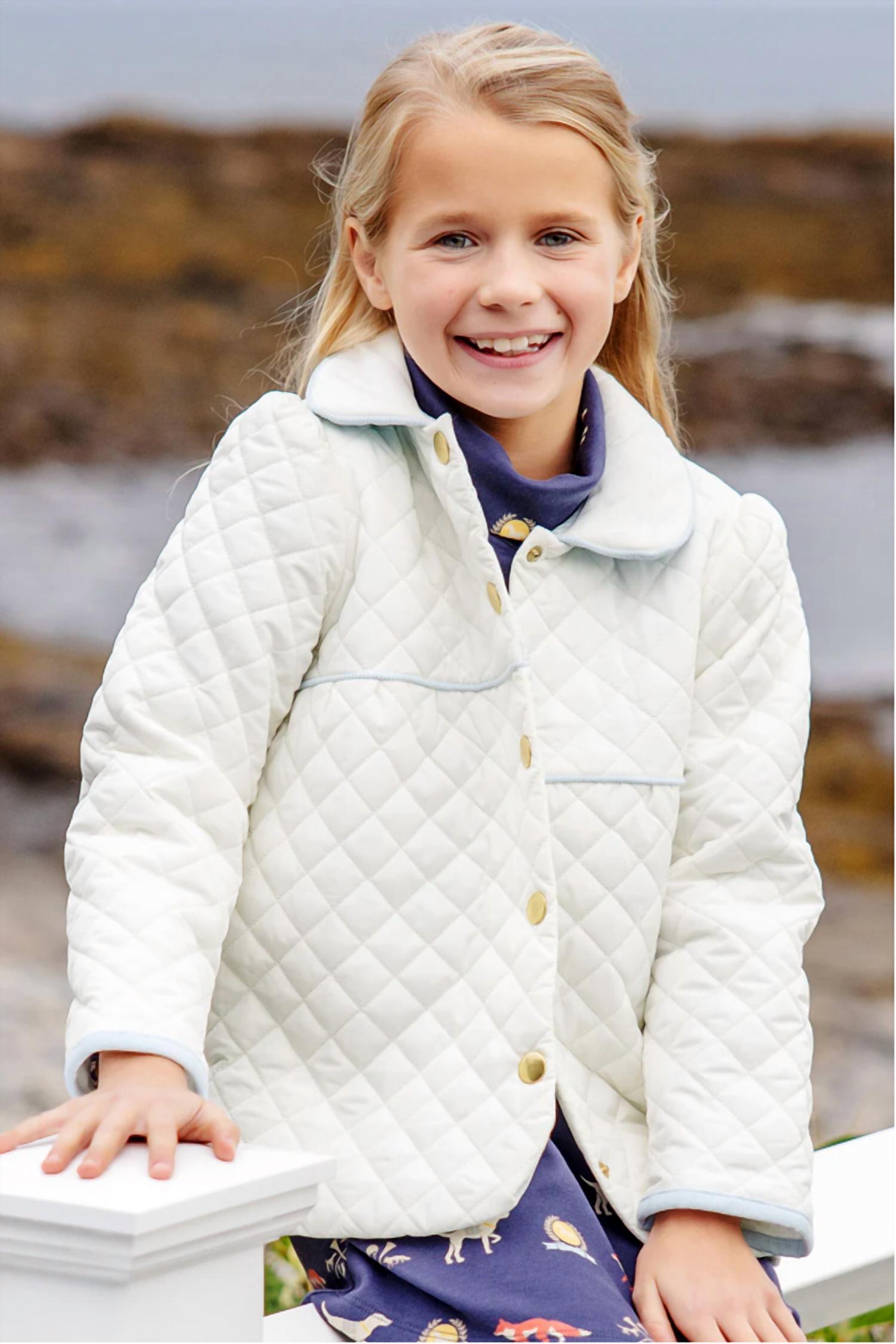 The Beaufort Bonnet Company - Girl's Carlyle Quilted Coat