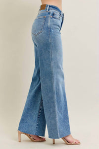Judy Blue - Vintage Wide Leg Denim Jeans