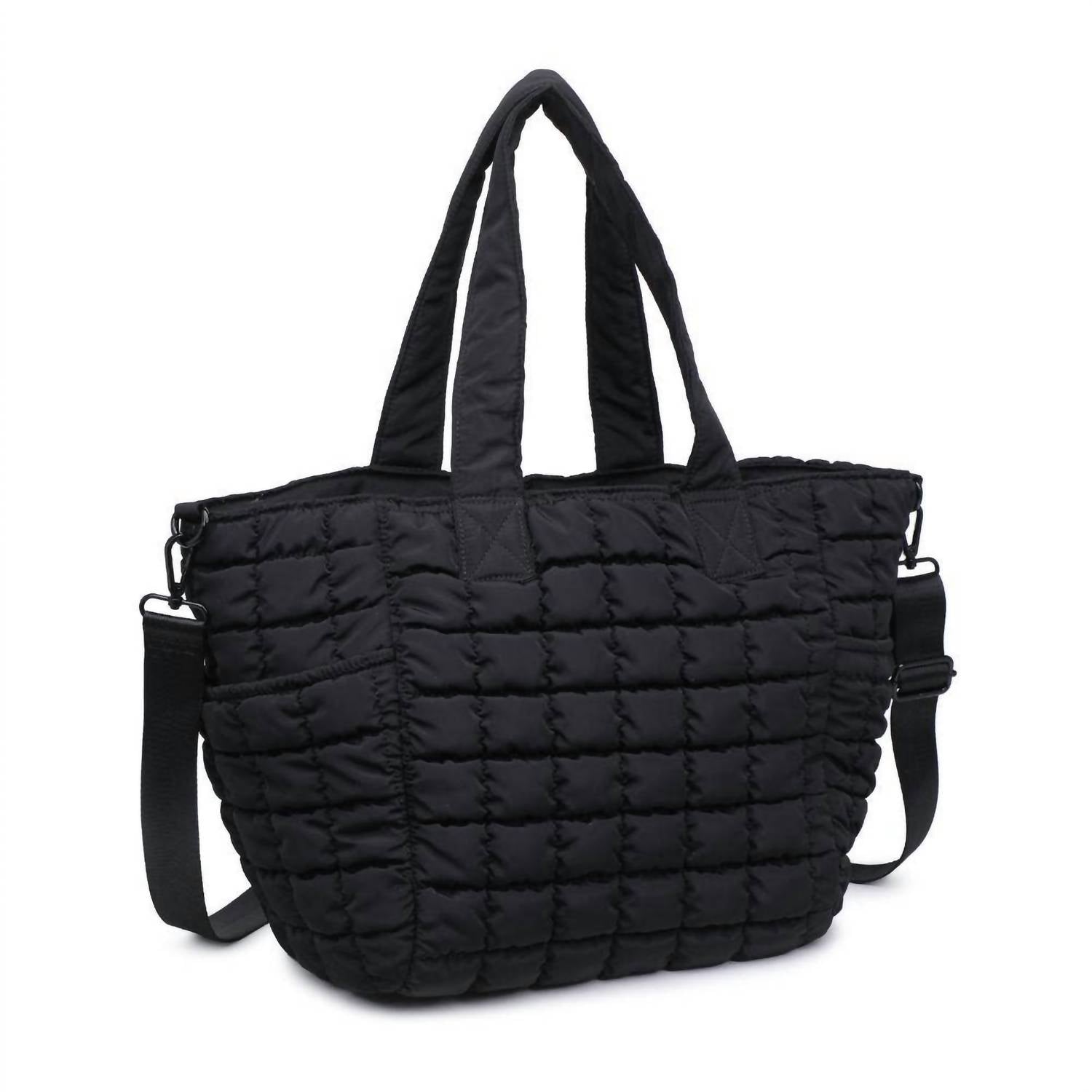 Sol And Selene - Women's Dreamer Quilted Puffer Tote Bag