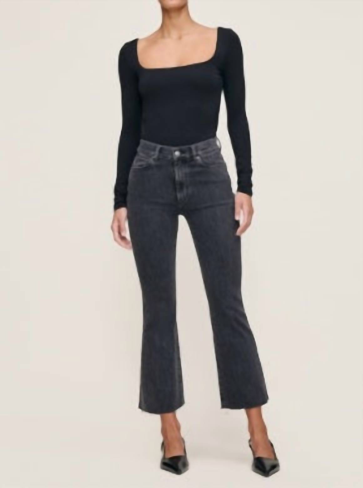 Dl1961 - Women'S - Bridget Boot High Rise Instasculpt Crop Jeans