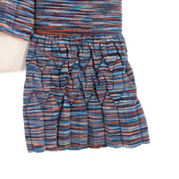 JONATHAN SIMKHAI WOMEN'S CAICOS SWEATER in blue multi - women's cardigan - alternate view