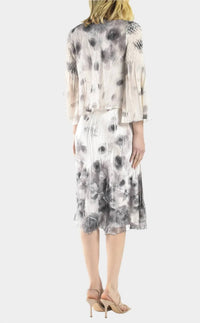 Komarov - Shadow Floral Set Dress