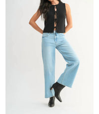 Just Black Denim - Relaxed Straight Leg Jeans