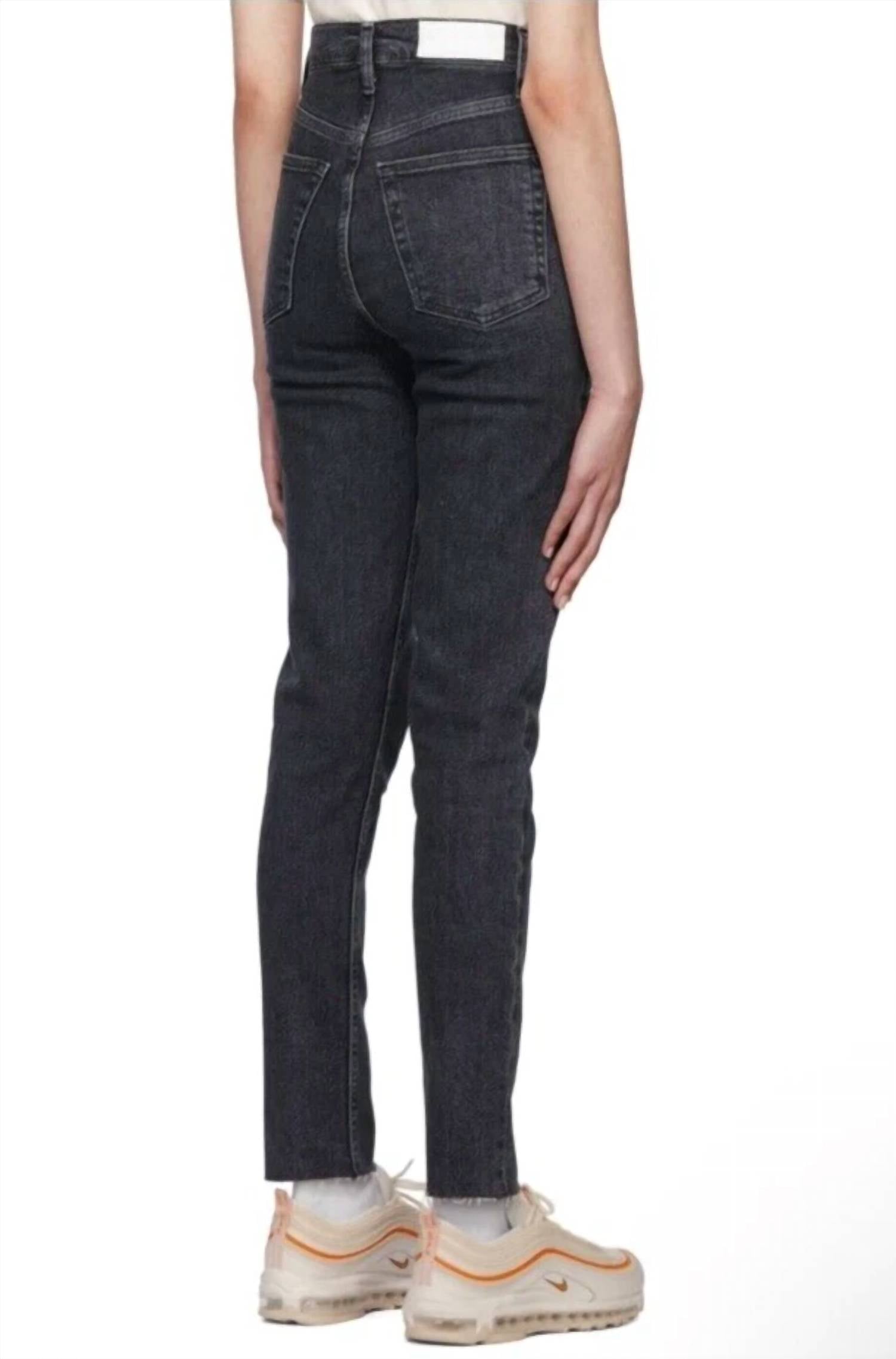Re/Done - 90's Ultra High Rise Ankle Crop Jeans