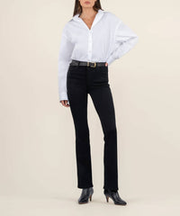KUT FROM THE KLOTH Natalie High Rise Bootcut Jeans in black - women's jeans