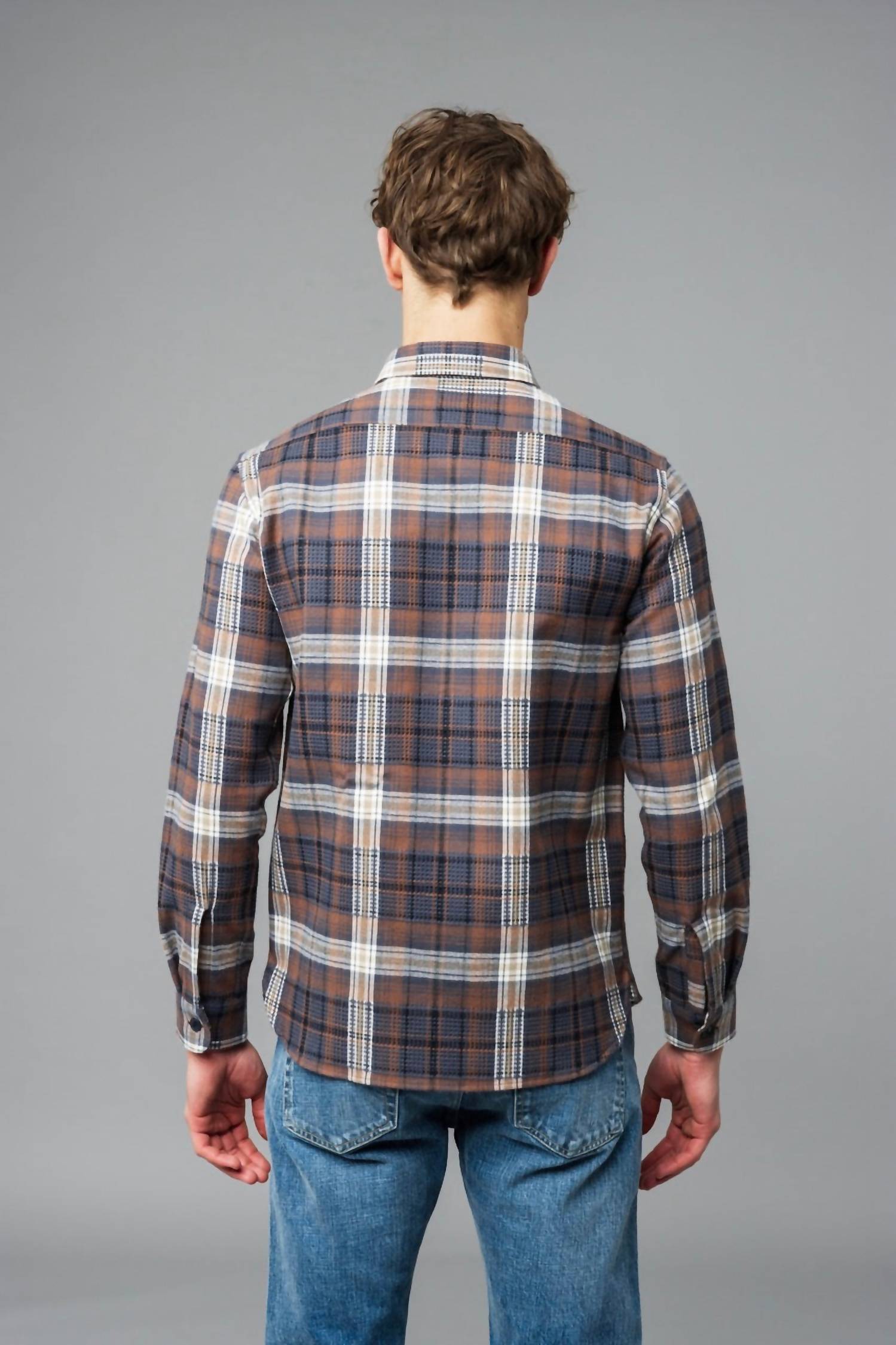 C.O.F. Studio - Post Man Heavy Flannel Shirt