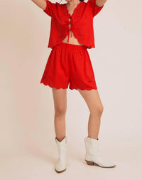 Gilli - Summer Sunsets Top And Short Set
