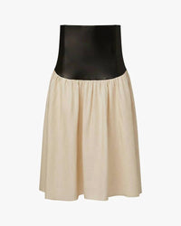 We Wore What - Drop Waist Midi Skirt