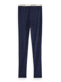 Scotch & Soda - Girl's Striped Glitter Leggings