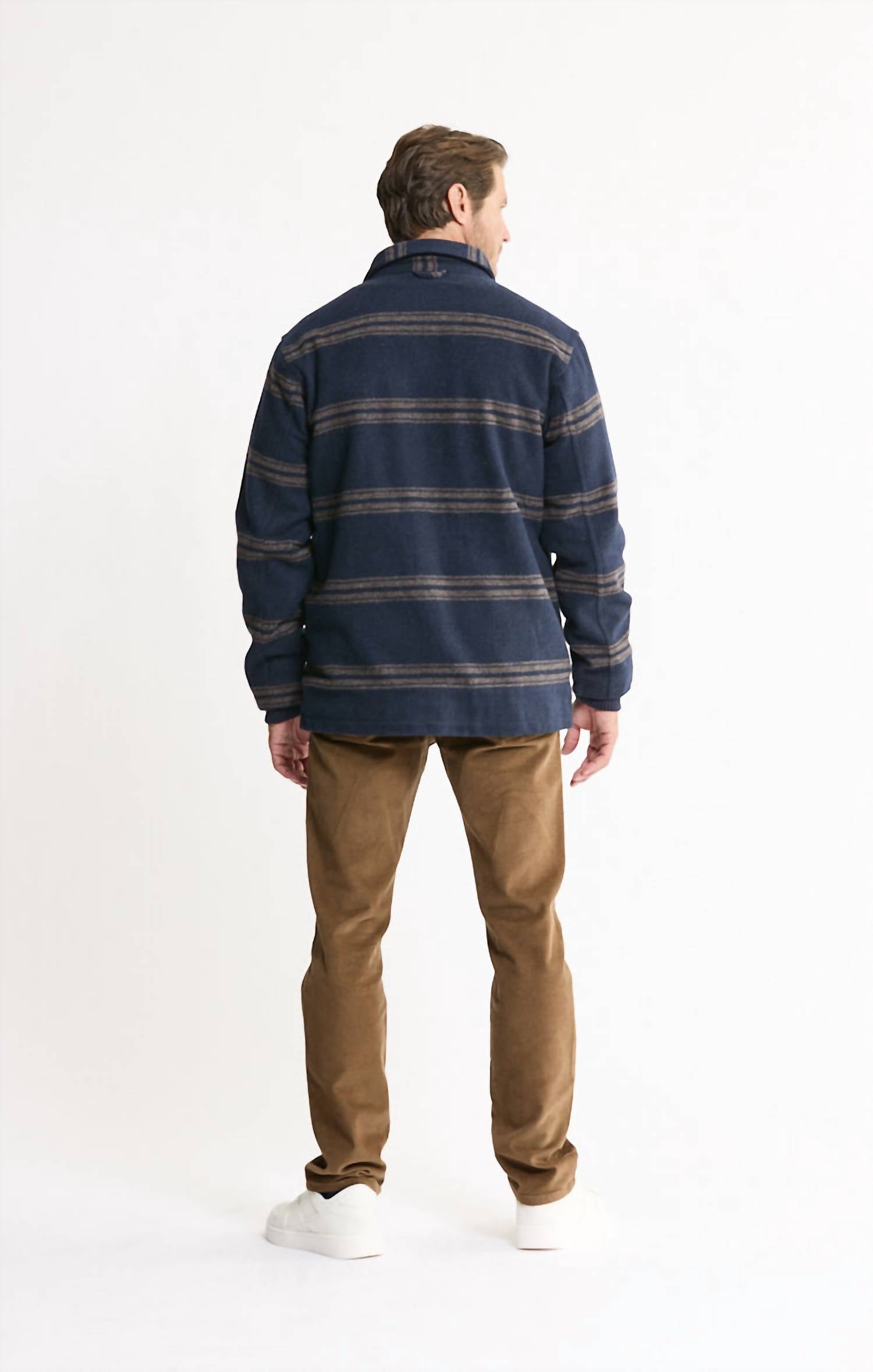 Jachs New York - Sherpa Lined Wool Blend Jacket