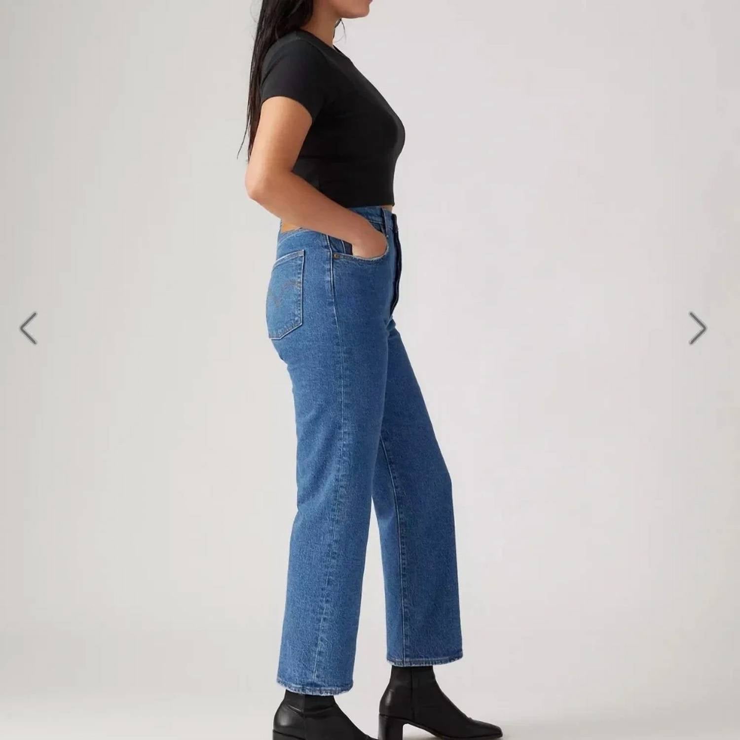 Levi'S - Premium Ribcage Straight Ankle Jeans