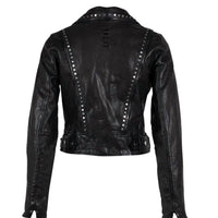 Mauritius - Marin Cropped Leather Jacket