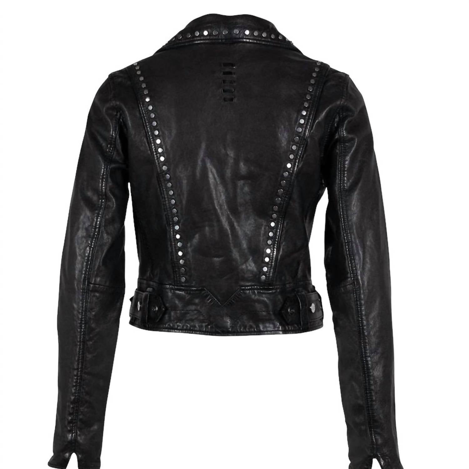 Mauritius - Marin Cropped Leather Jacket