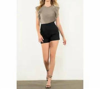 Thml - Mocha Mist Velvet Blouse