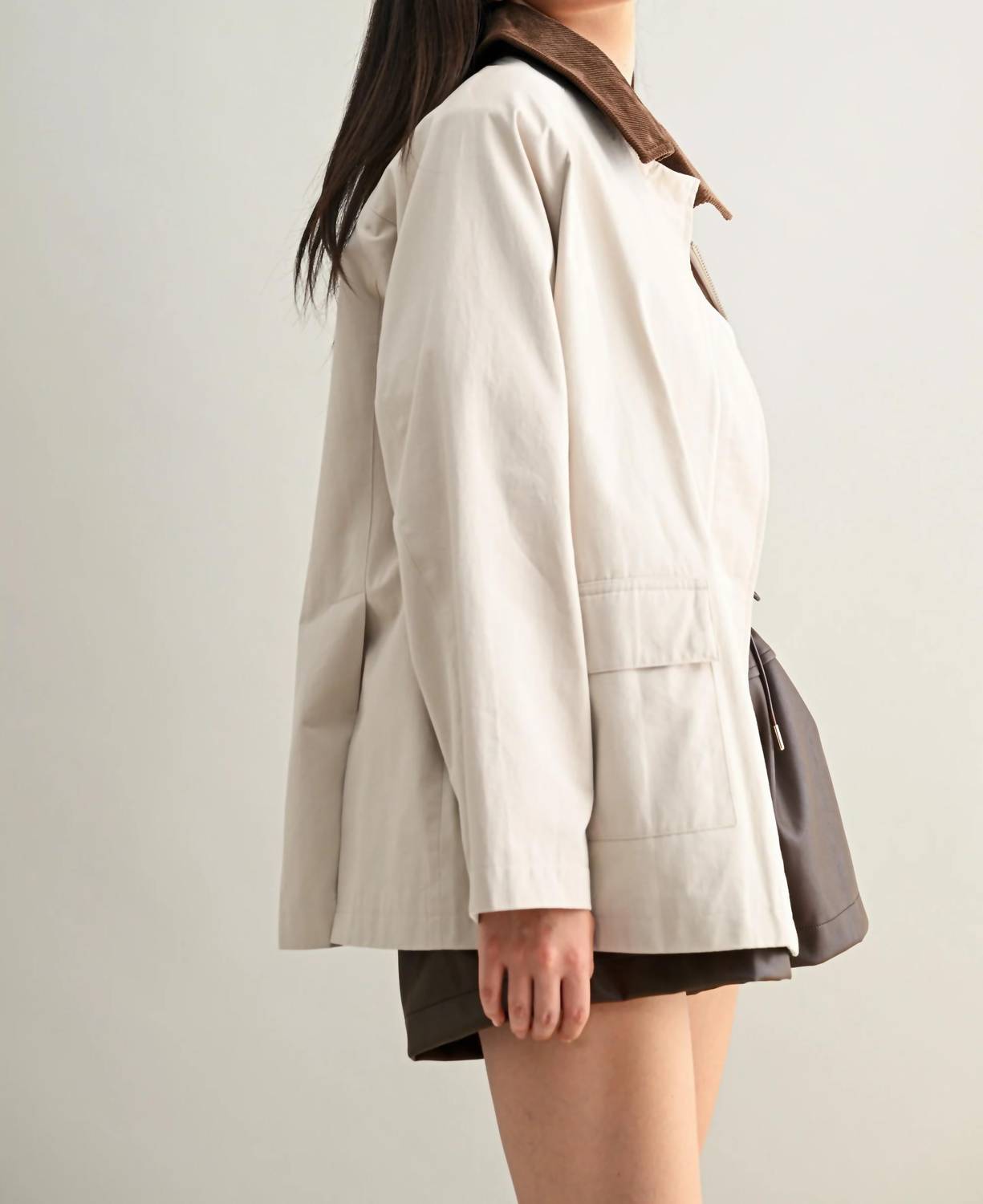 Mable - Collared Oversized Jacket