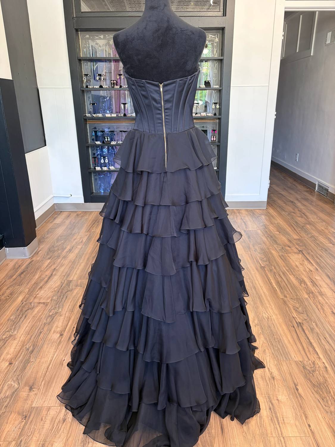 Sherri Hill - Women's Strapless Corset Dress
