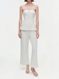 Simkhai - Sully Wide Leg Cropped Pant