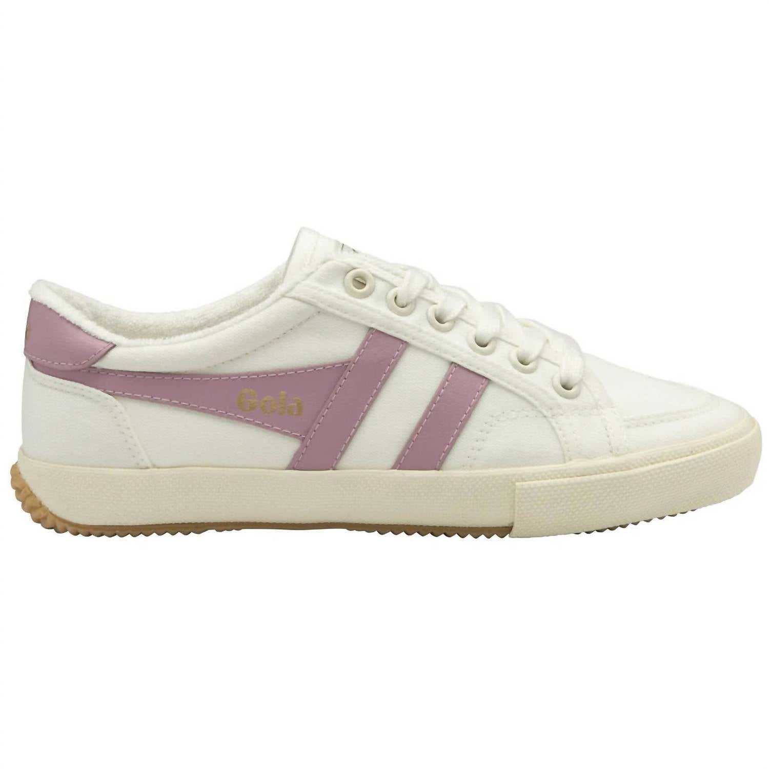 Gola Women's Stratus Plimsolls Sneaker in off white candy - women's sneaker