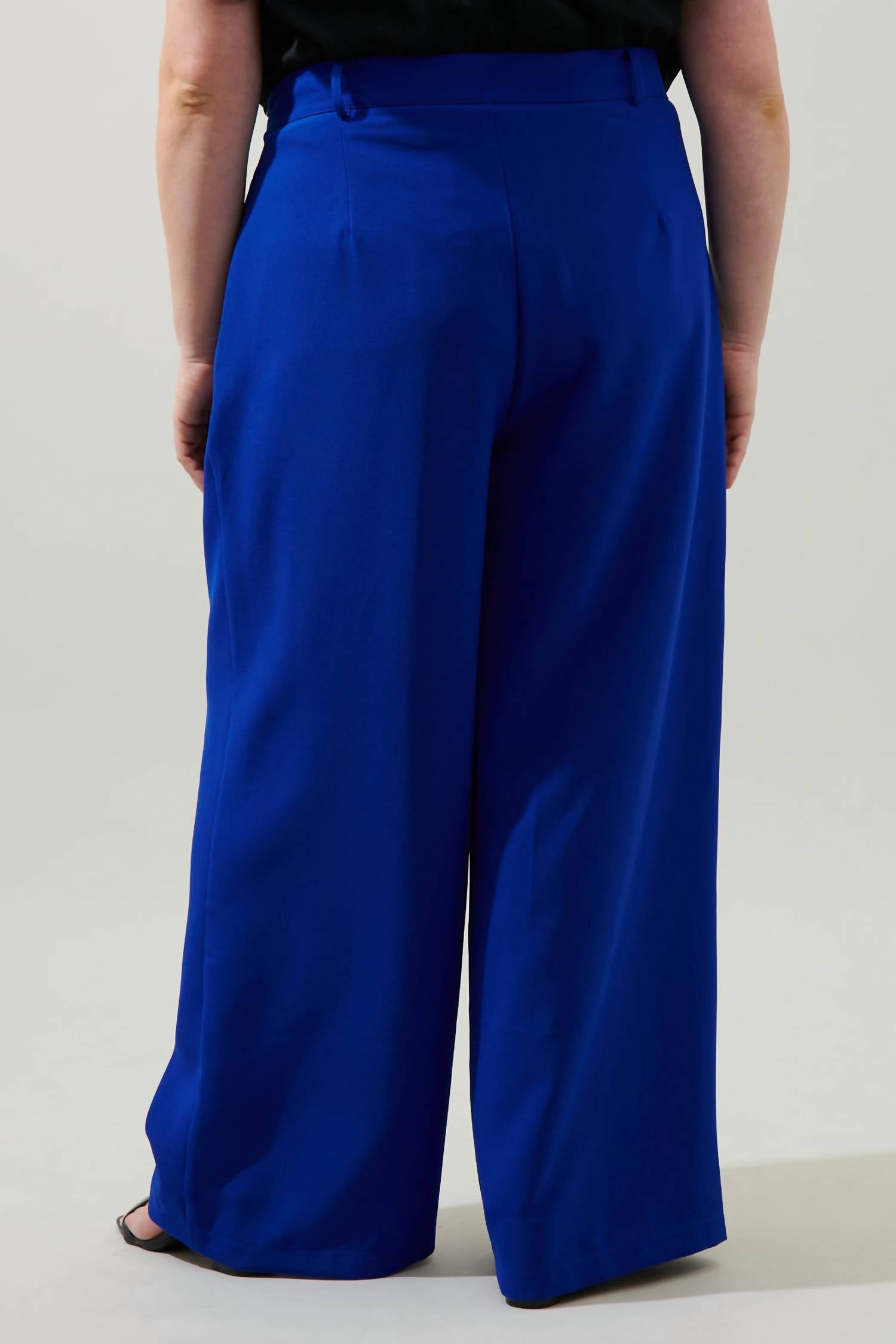 Sugarlips - Belted Wide Leg Trousers