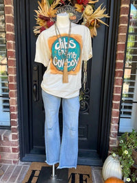 J.Coons - Women's Dibs On The Cowboy T-shirt