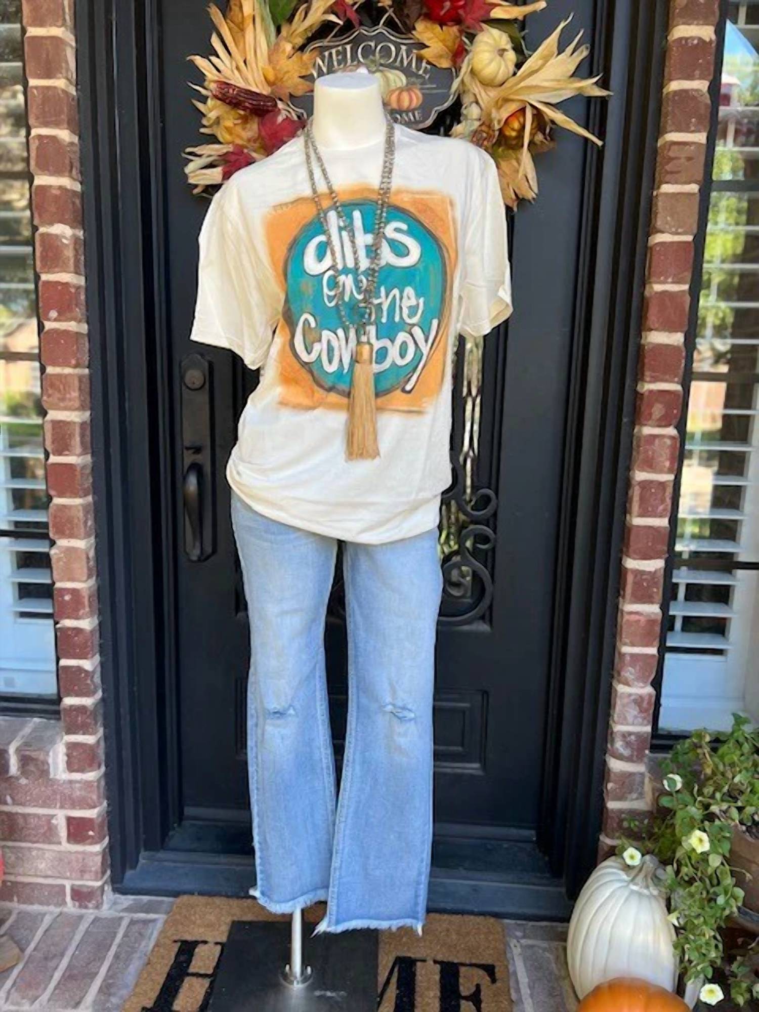 J.Coons - Women's Dibs On The Cowboy T-shirt