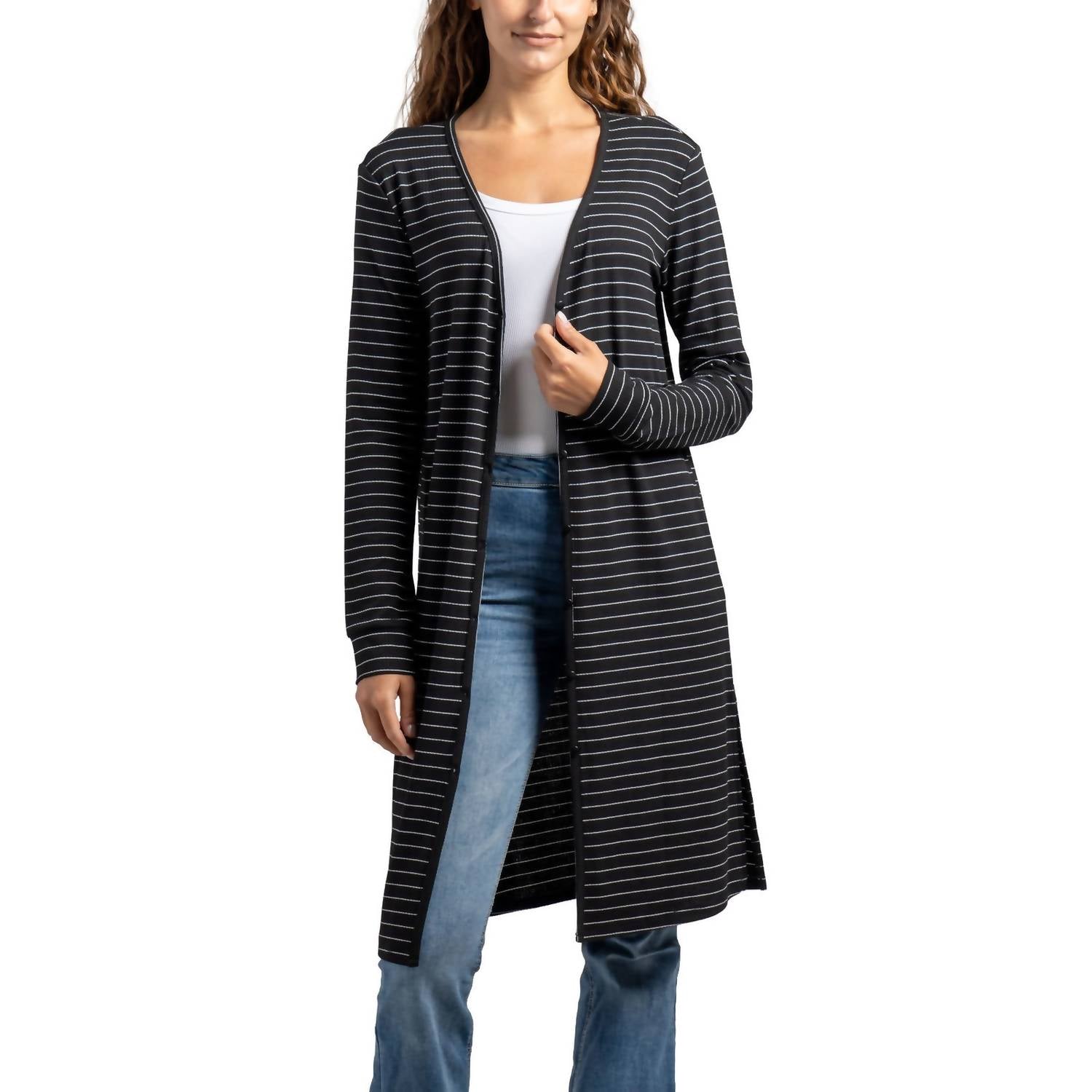 Dm Merchandising - Coastal Stripes Cardigan