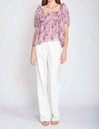 En Saison - Luciate Puff Sleeve Top