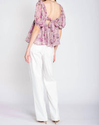 En Saison - Luciate Puff Sleeve Top