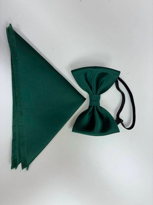 Quiet Luxury - Men's Bow Tie And Pocket Piece