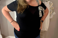 Bibi - Angela Cold Shoulder Top