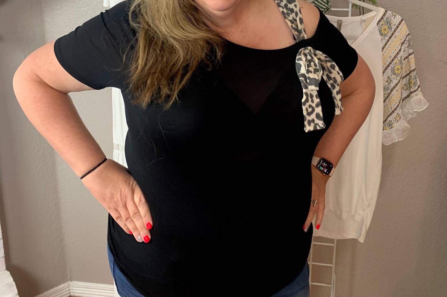 Bibi - Angela Cold Shoulder Top