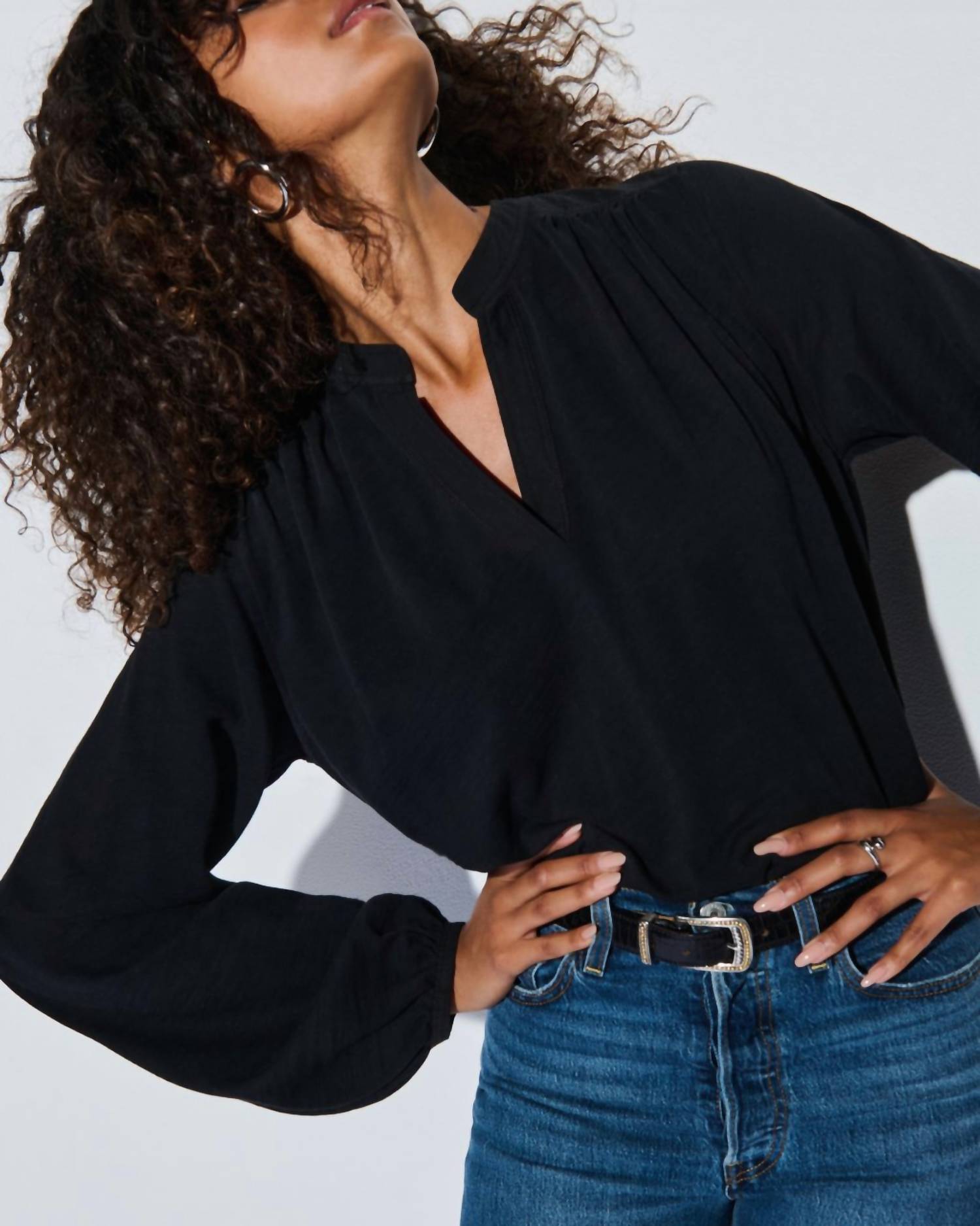 Nation Ltd - Maya V-neck Top