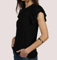 Dylan - Giselle Flutter Sleeves Top