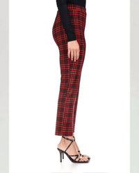 Sanctuary Carnaby Kick Crop Pants in flame pop - women's pants - detail view