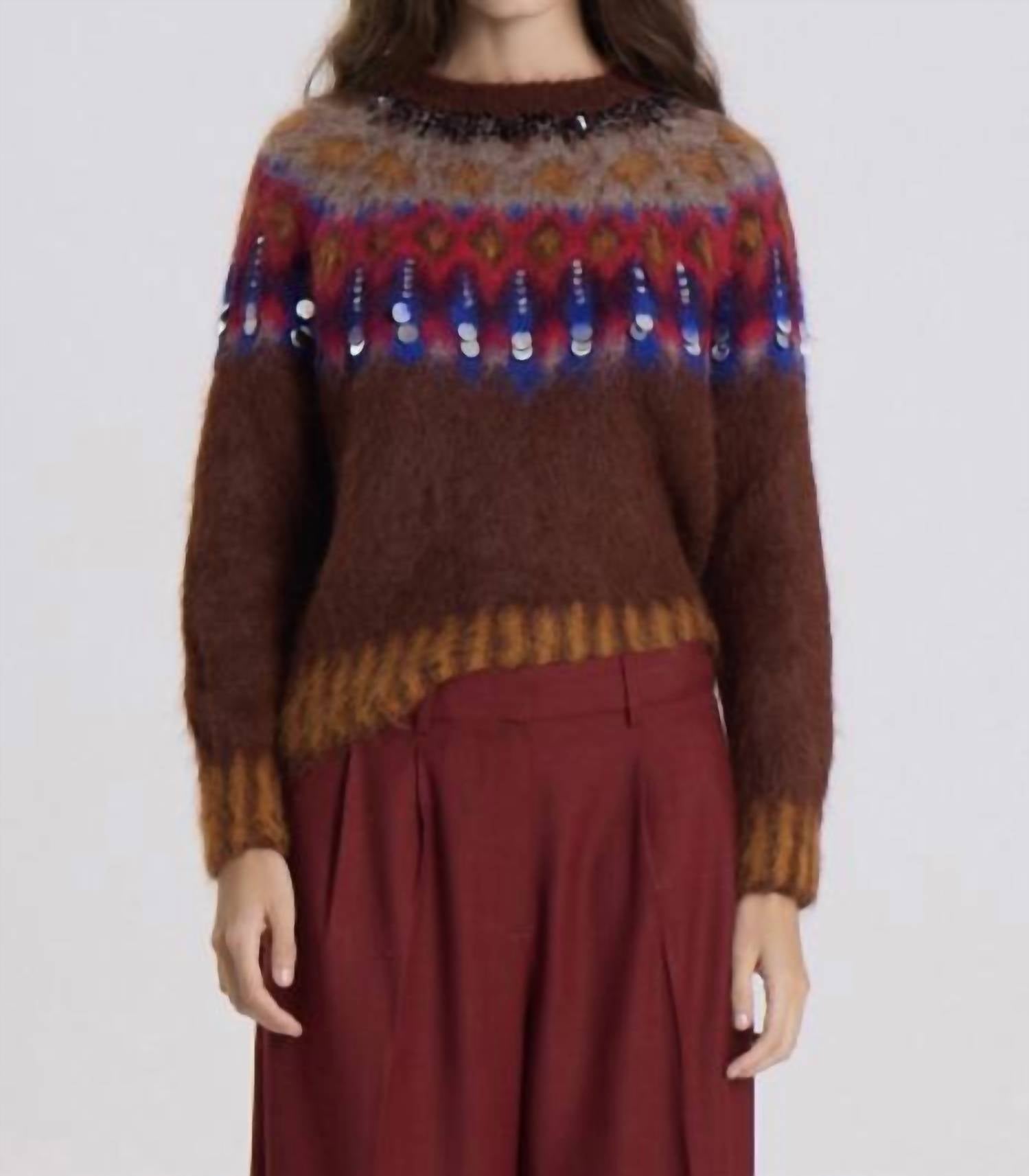Maria Cher - BROOKSIDE CREEK SWEATER