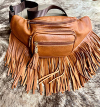Princess Purse - Women's Western Fringe Bum Bag