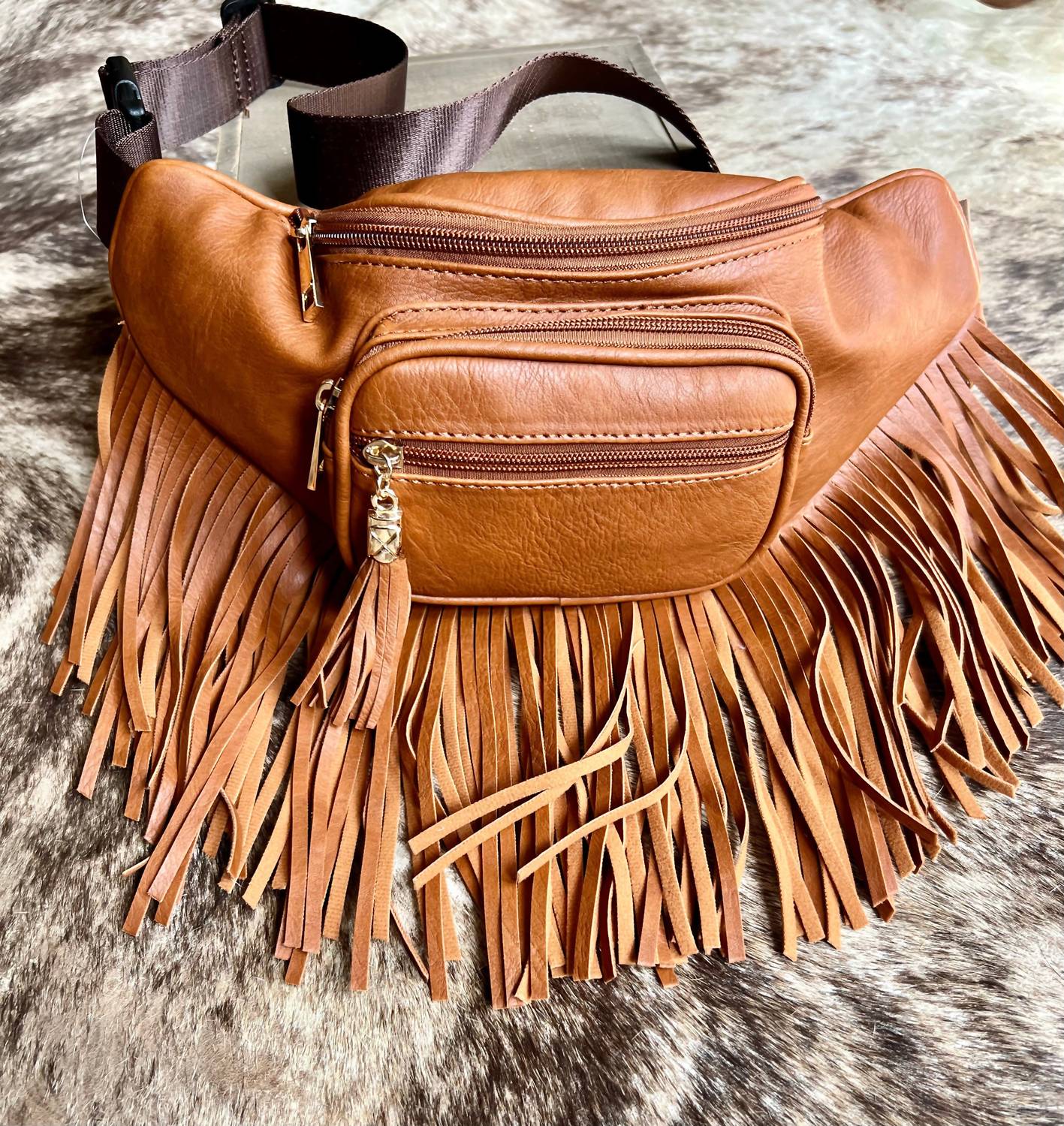 Princess Purse - Women's Western Fringe Bum Bag