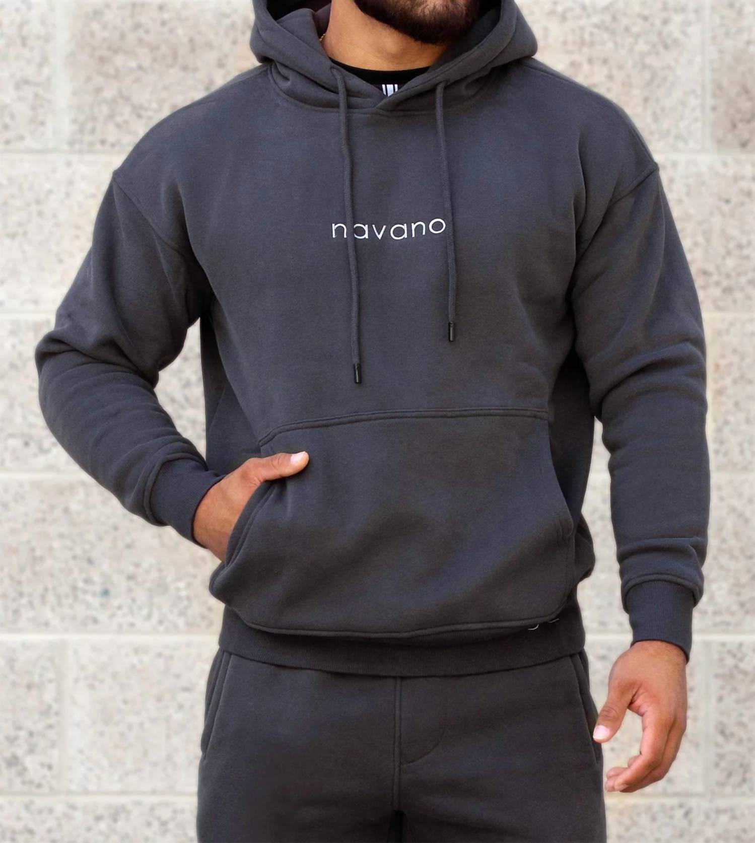 Navano - Unisex Oversized Pull-on Hoodie